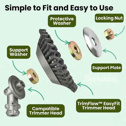 TrimFlow™ EasyFit Trimmer Head