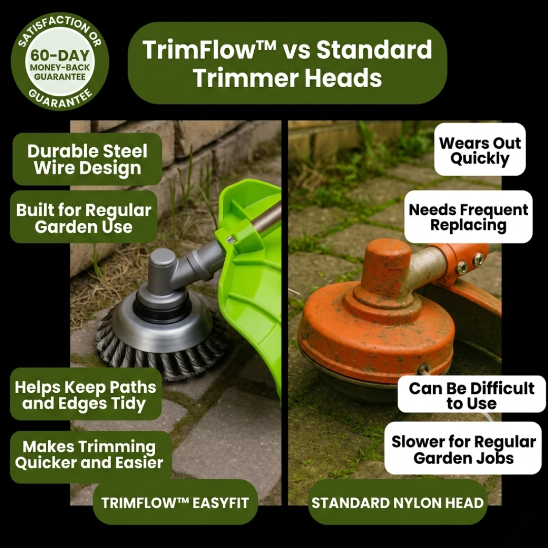 TrimFlow™ EasyFit Trimmer Head