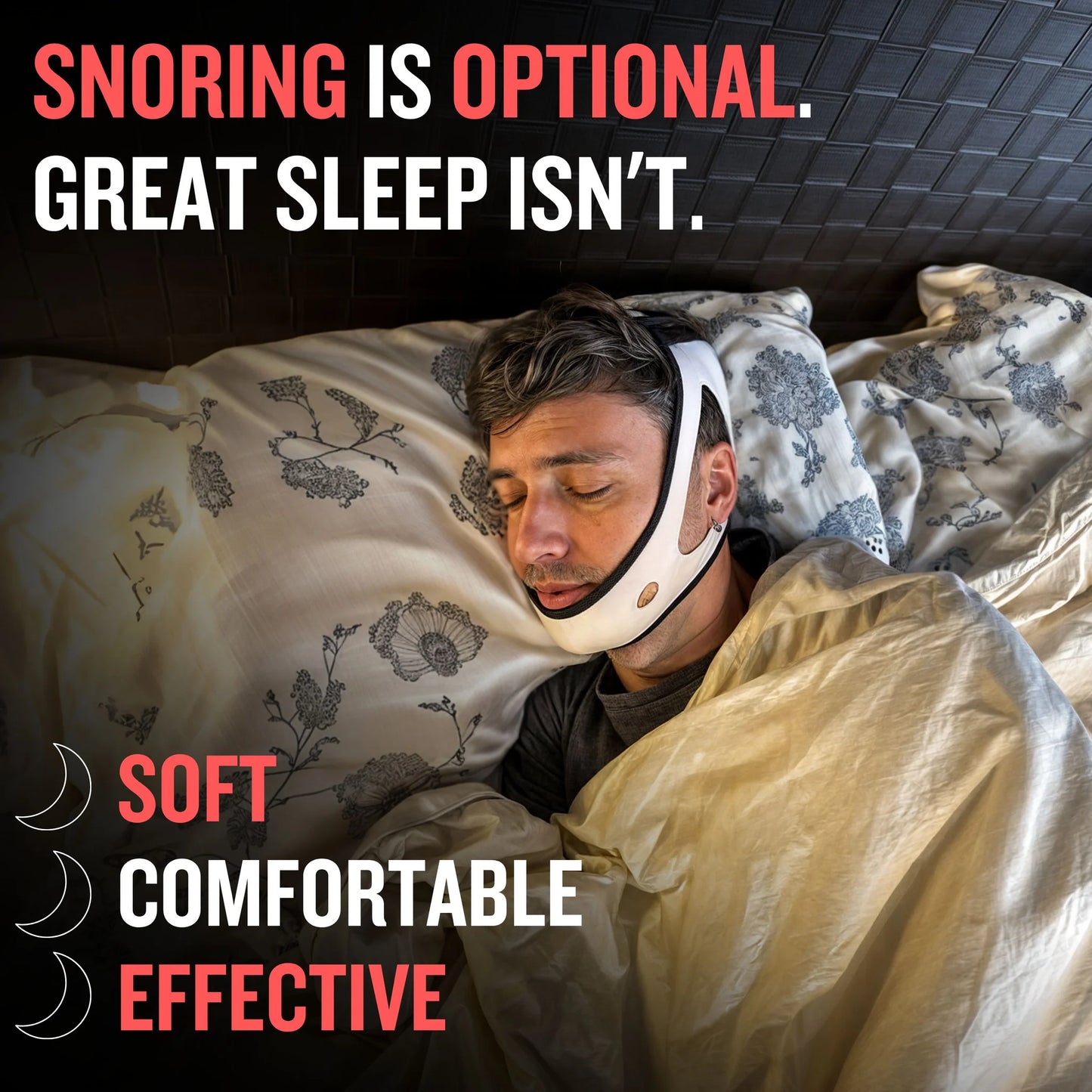 CalmSleep™ Anti-Snore Support Strap